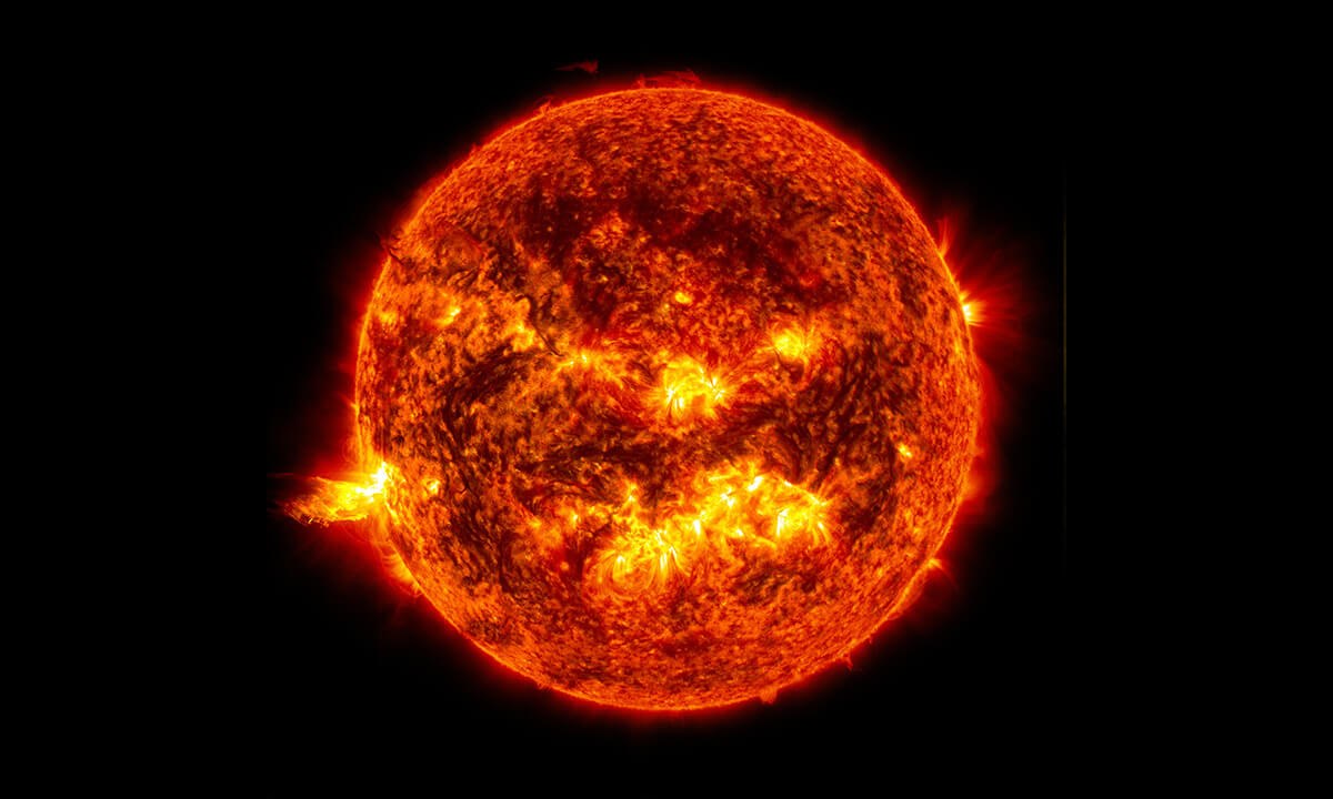 NASA image of the sun