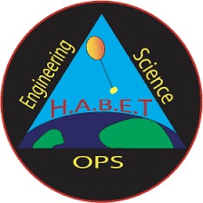 A circular logo with text, "H.A.B.E.T Engineering Science OPS"