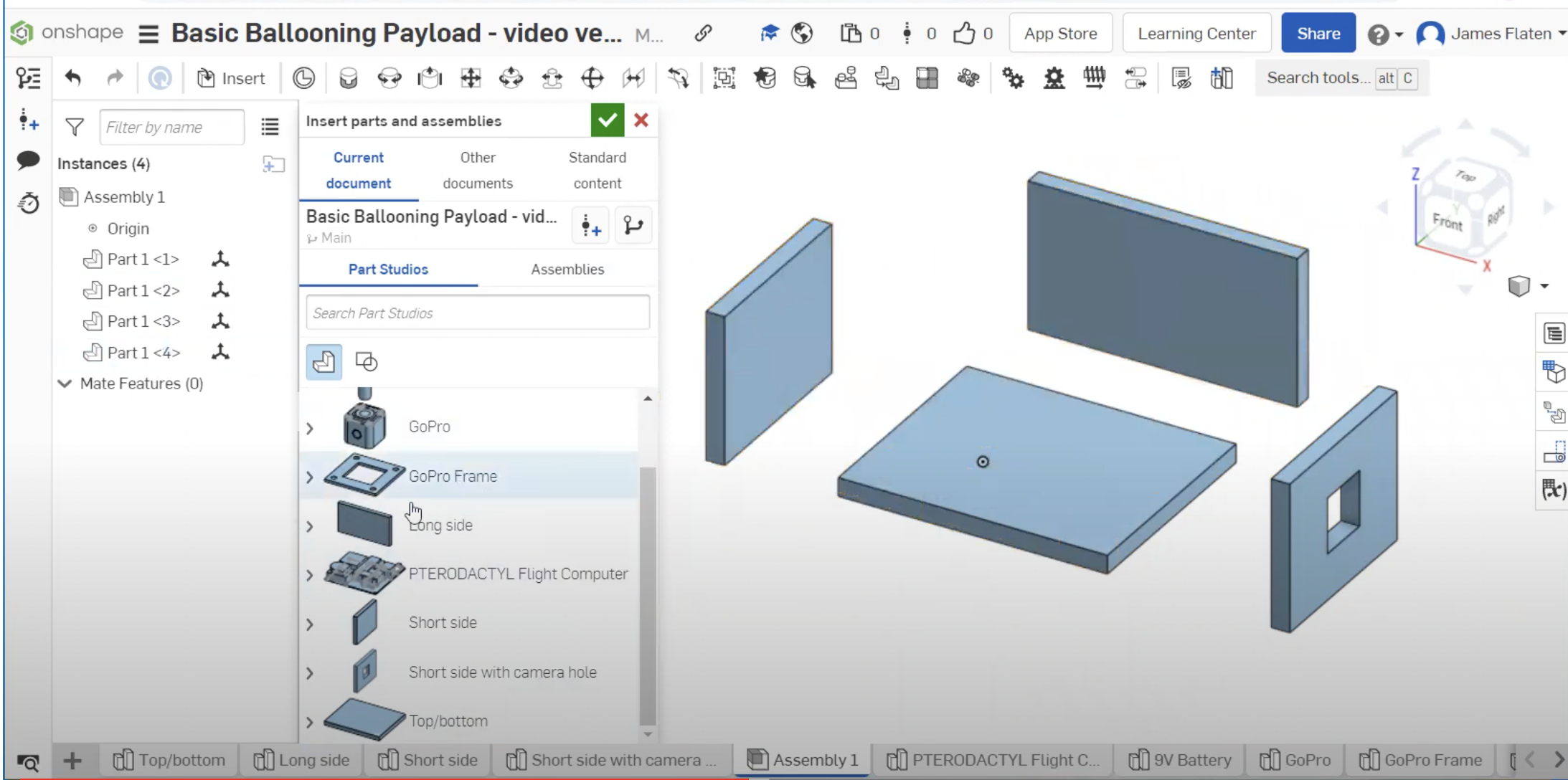 Onshape screenshot